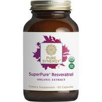 Pure Synergy, SuperPure® Resveratrol, 60 kapsulių