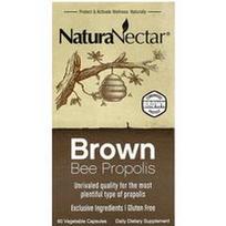 NaturaNectar, Rudasis bičių propolis, 60 daržovių kapsulių