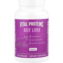 Vital Proteins, Jautienos kepenys, 120 kapsulių