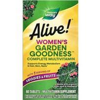 Nature's Way, Alive!® Moterų sodo gerumo™ kompleksinis multivitaminų kompleksas, 60 tablečių