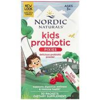 Nordic Naturals, Vaikams skirti probiotiniai „Pixies“, nuo 3 metų, su mišriomis uogomis, 30 pakelių po 1 g (0,035 uncijos)
