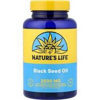 Nature's Life, Juodųjų kmynų aliejus, 90 minkštųjų kapsulių (1,00 mg vienoje minkštojoje kapsulėje)