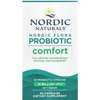 Nordic Naturals, Nordic Flora Probiotic, Comfort, 15 milijardų KSV, 30 kapsulių