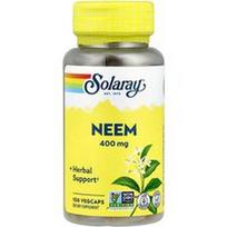 Solaray, Nimbamedžio aliejus, 400 mg, 100 daržovių kapsulių