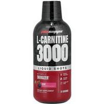 ProSupps, L-Carnitine 3000 skysti šūviai, uogos, 16 fl oz (473 ml)