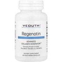 YEOUTH, Regenotinas, pažangus kolageno generatorius®, 60 vegetariškų kapsulių