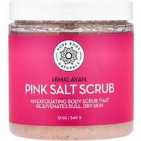 Pure Body Naturals, Himalajų rausvos druskos šveitiklis, 340 g