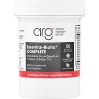 Allergy Research Group, „Essential-Biotic® Complete“, 50 milijardų KFV, 60 pailginto atpalaidavimo vegetariškų kapsulių
