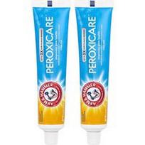 Arm & Hammer, „PeroxiCare™“, dantų pasta su fluoru nuo ėduonies, švarios mėtos skonio, dviguba pakuotė, po 170 g