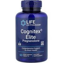 Life Extension, „Cognitex® Elite“, pregnenolonas, 60 vegetariškų tablečių