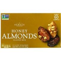 Sahale Snacks, Glazūruotas mišinys, medaus ir migdolų, 9 pakeliai po 42,5 g (1,5 uncijos)
