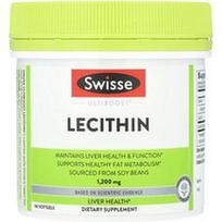 Swisse, Ultiboost®, lecitinas, 1200 mg, 180 kapsulių