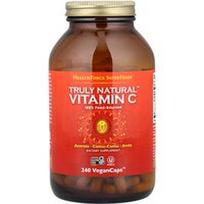 HealthForce Superfoods, Tikrai natūralus™ vitaminas C, 240 veganiškų kapsulių