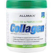 ALLMAX, Kolagenas su biotinu ir vitaminu C, be skonio, 440 g (15,5 uncijos)