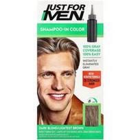 Just for Men, Dažytų plaukų rinkinys šampūnu, H-15 tamsiai blondinė/šviesiausia ruda, 1 rinkinys
