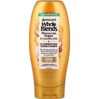 Garnier, Švytėjimo suteikiantis kondicionierius „Whole Blends“, su Maroko argano ir kamelijos aliejais, 370 ml
