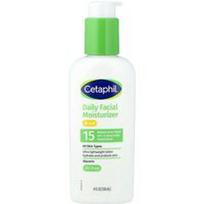 Cetaphil, Kasdienis veido drėkinamasis kremas su kremu nuo saulės, SPF 15, be kvapiųjų medžiagų, 4 fl oz (118 ml)
