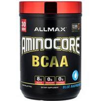ALLMAX, AMINOCORE™ BCAA, mėlynoji avietė, 0,76 svaro (345 g)