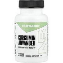 NutraBio, Kurkuminas pažangus, 60 kapsulių
