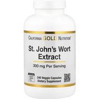 California Gold Nutrition, Jonažolių ekstraktas, 300 mg, 240 daržovių kapsulių