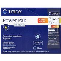 Trace, Power Pak, nulis cukraus, citrusiniai vaisiai, 30 lazdelių pakelių, po 0,22 uncijos (6,1 g)
