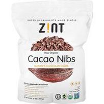 Zint, Neapdorotos ekologiškos kakavos gabaliukai, 32 uncijos (907 g)
