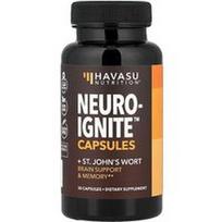 Havasu Nutrition, Neuro-Ignite™ + jonažolė, 30 kapsulių