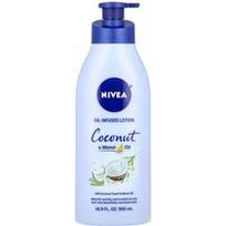 Nivea, Aliejumi užpiltas losjonas, kokosų ir monoi aliejus, 16.9 fl oz (500 ml)