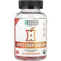 Zhou Nutrition, Ekologiški obuolių sidro acto guminukai, 60 veganiškų guminukų