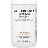 Codeage, Multi kolageno peptidų milteliai, šokoladinė moka, 14.39 oz (408 g)