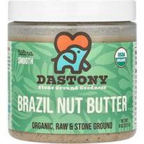 Dastony, Ekologiškas braziliškas riešutų sviestas, itin lygus, 8 uncijos (227 g)
