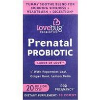 LoveBug Probiotics, Prenatalinis probiotikas, 20 milijardų KSV, 30 Count