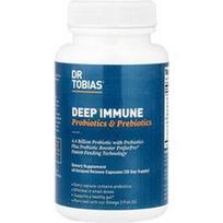 Dr. Tobias, Deep Immune, probiotikai ir prebiotikai, 60 uždelsto atpalaidavimo kapsulių