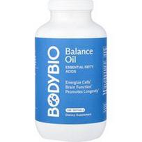 BodyBio, Balance Oil, nepakeičiamosios riebalų rūgštys, 180 minkštųjų kapsulių