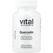 Vital Nutrients, Kvercetinas, 100 veganiškų kapsulių (250 mg vienoje kapsulėje)