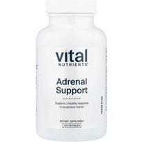 Vital Nutrients, Antinksčių palaikymas, 120 kapsulių