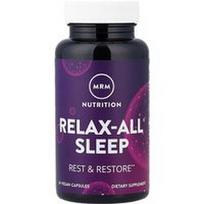 MRM Nutrition, „Relax-All® Sleep“, 60 veganiškų kapsulių