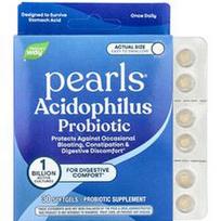 Nature's Way, Acidophilus Probiotic Pearls®, 1 milijardas KFV, 30 minkštųjų kapsulių