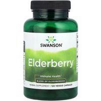 Swanson Vitamins, Šeivamedžio uogos, 120 daržovių kapsulių