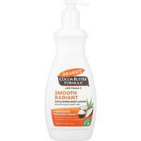 Palmer's, Kakavos sviesto formulė® su vitaminu E, šveičiamasis kūno losjonas, švieži citrusiniai vaisiai, 13.5 fl oz (400 ml)