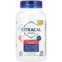 Citracal, Kalcio papildas + D3, Maximum Plus, 120 dengtų kapsulių