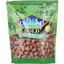 Blue Diamond, Migdolai, drąsūs, wasabi ir sojos padažas, 25 uncijos (709 g)