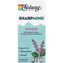 Solaray, „SharpMind™“ nuotaika, 30 daržovių kapsulių