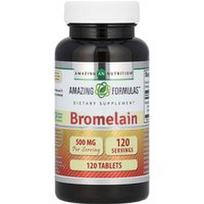 Amazing Nutrition, Bromelainas, 500 mg, 120 tablečių