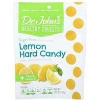 Dr. John's Healthy Sweets, Citrinų kietieji saldainiai, + skaidulos ir vitaminas C, be cukraus, 3.85 uncijos (109 g)