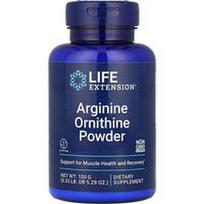 Life Extension, Arginino ornitino milteliai, 150 g (5,29 uncijos)
