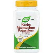 Nature's Way, Krebs magnio ir kalio kompleksas, 120 veganiškų tablečių