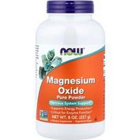 NOW Foods, Magnio oksido gryni milteliai, 8 uncijos (227 g)