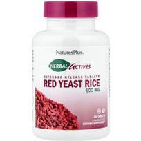 NaturesPlus, Žolelių aktyvieji ingredientai, raudonųjų mielių ryžiai, 600 mg, 60 tablečių