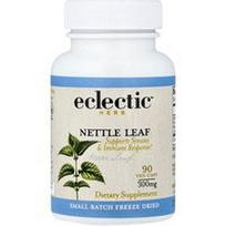 Eclectic Herb, Dilgėlių lapai, padeda palaikyti sinusus ir imuninį atsaką, 300 mg, 90 daržovių kapsulių